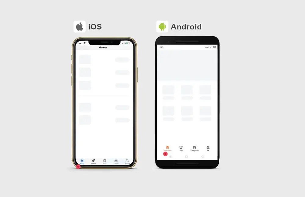 iOS App Design vs. Android App Design What are the Differences