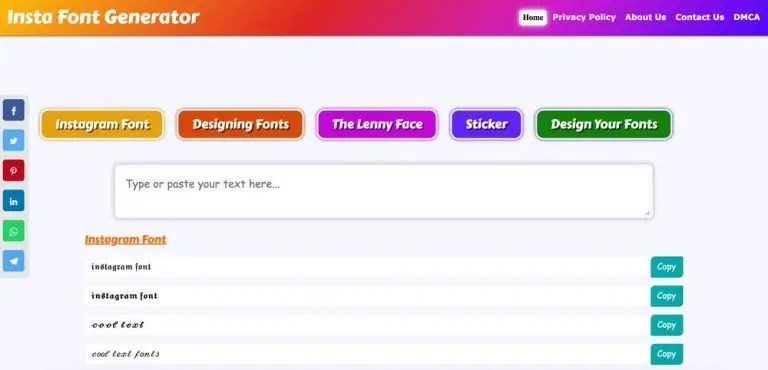 Fonts for Instagram Top Font Generators You Can Copy and Paste Fonts for Instagram Top Font Generators You Can Copy and Paste