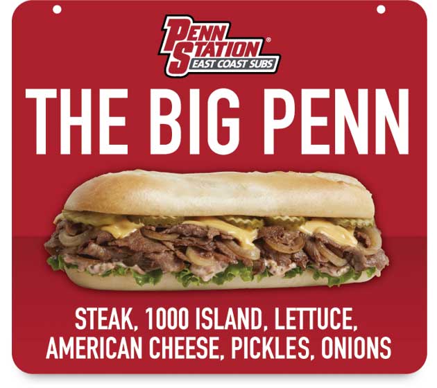 Penn Station Menu
