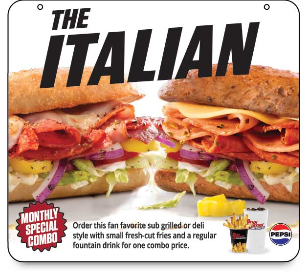 Penn Station Menu