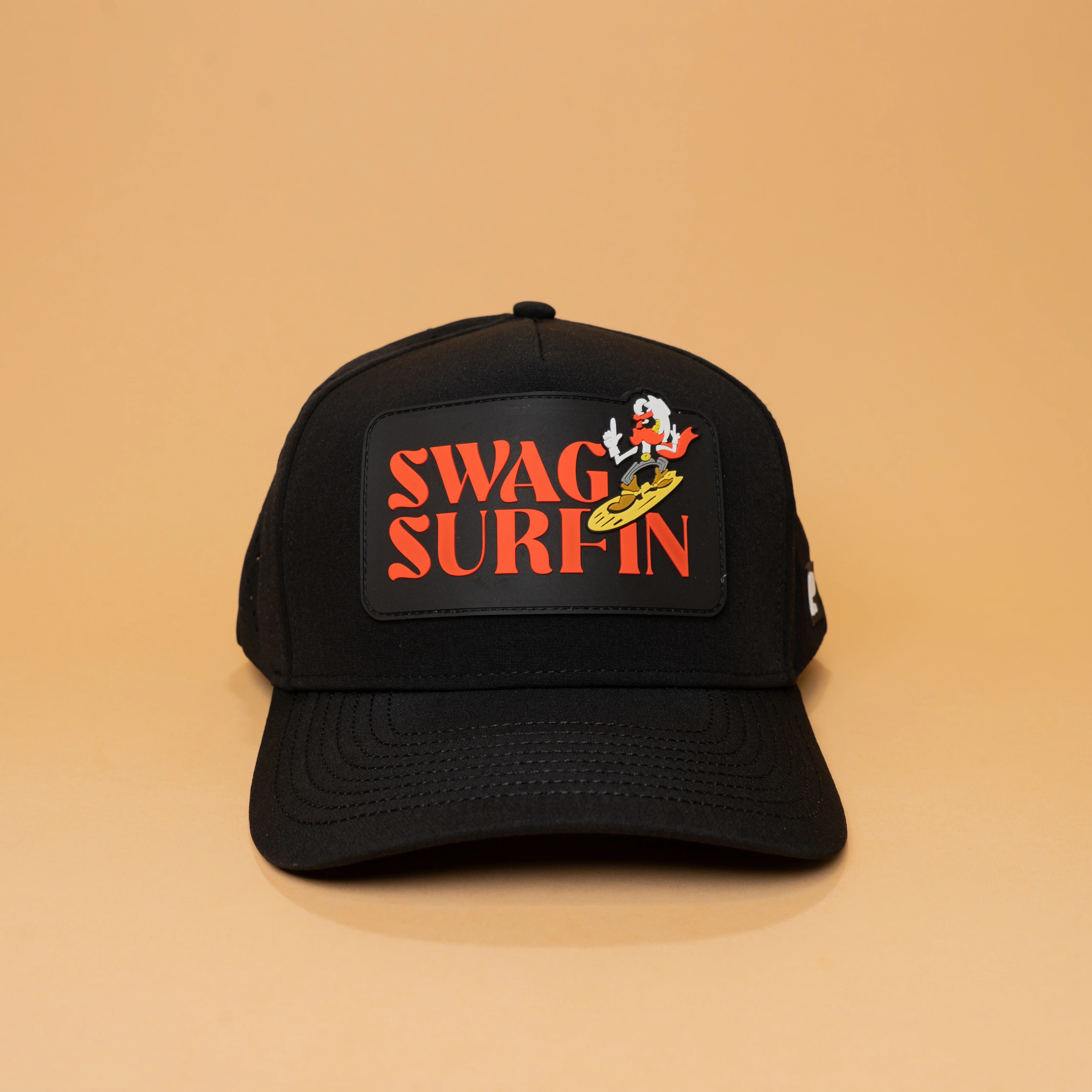 'Swag Surfin'' Waterproof Trucker Hat Pennant Patchworks, LLC