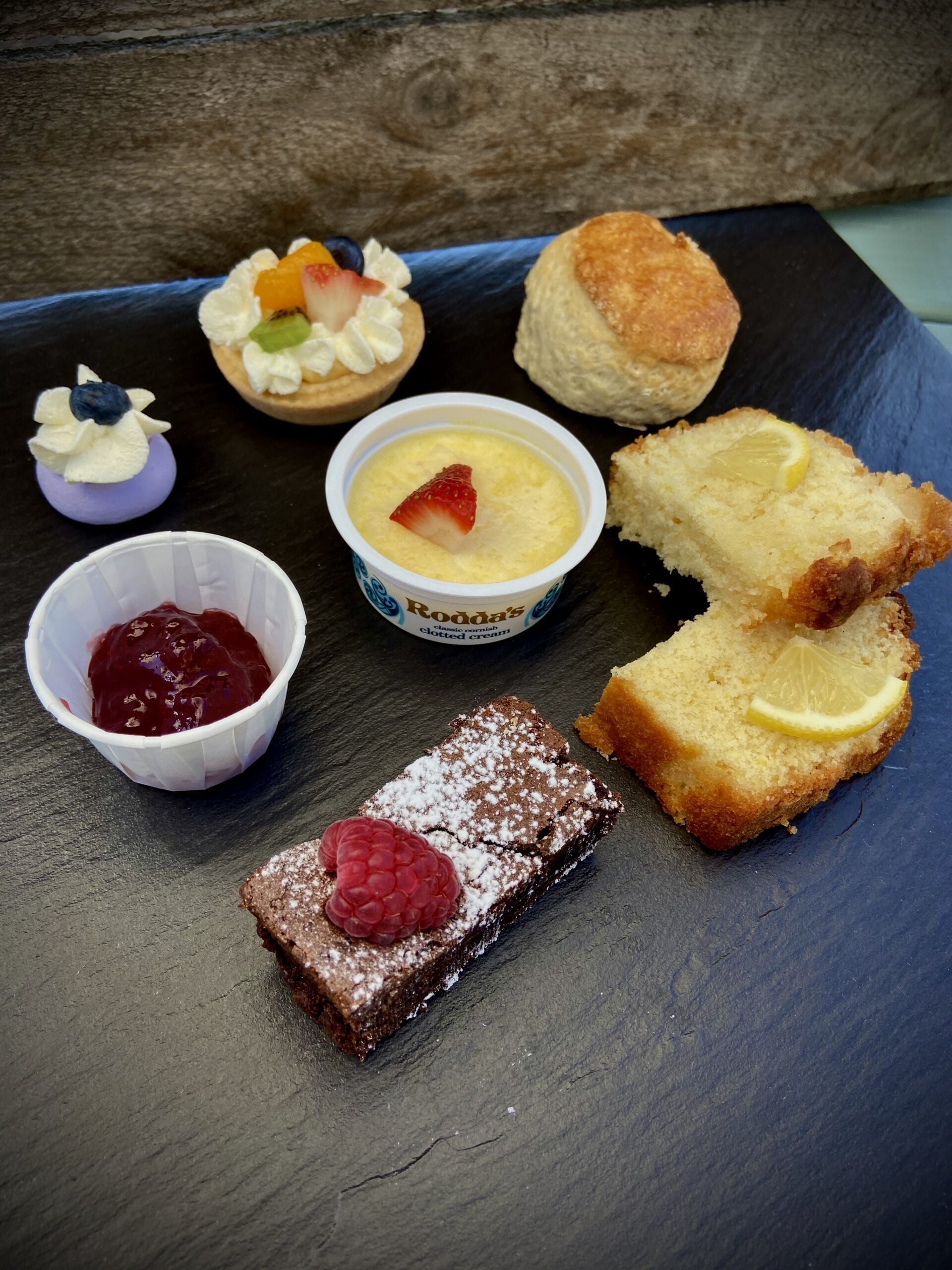 Cake Selection Box Pennau Craft and Coffee Shop