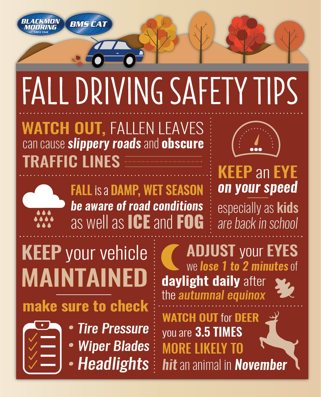 Safety Tips Driving in the Fall & Winter PennCares Support Services