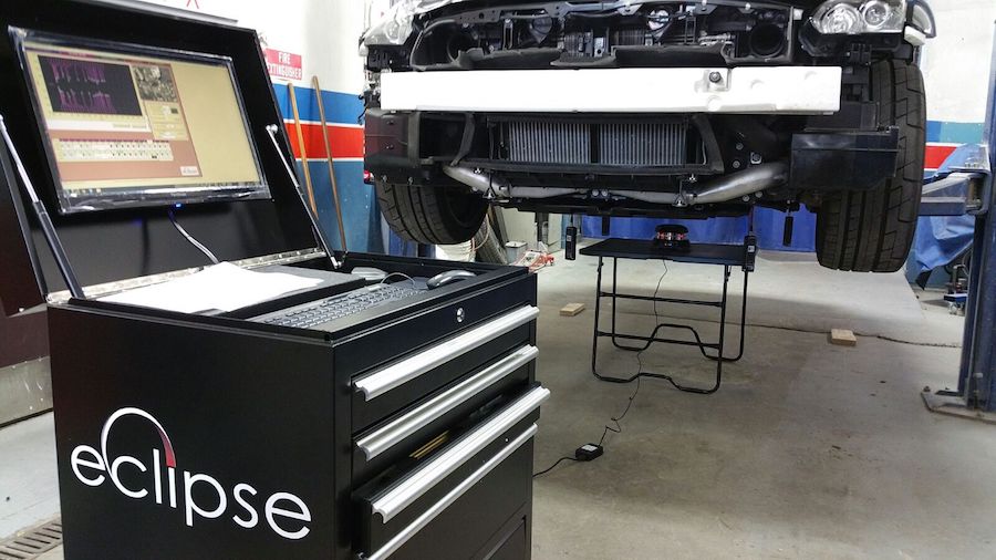 3D Laser Measuring System Penney Auto Body & Glass Vancouver Penney