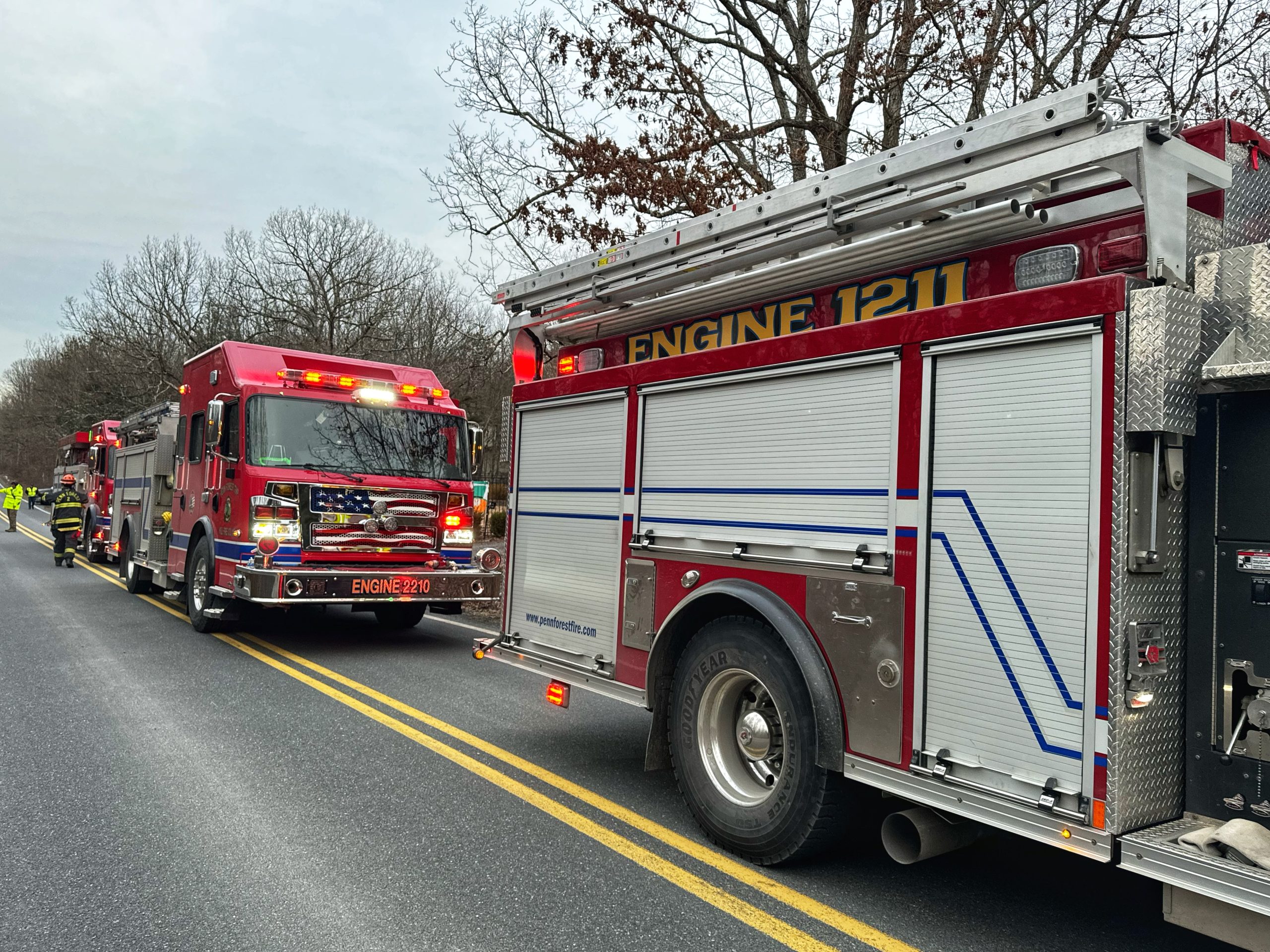 Pair of CO Alarms Penn Forest Township Fire Company Volunteer