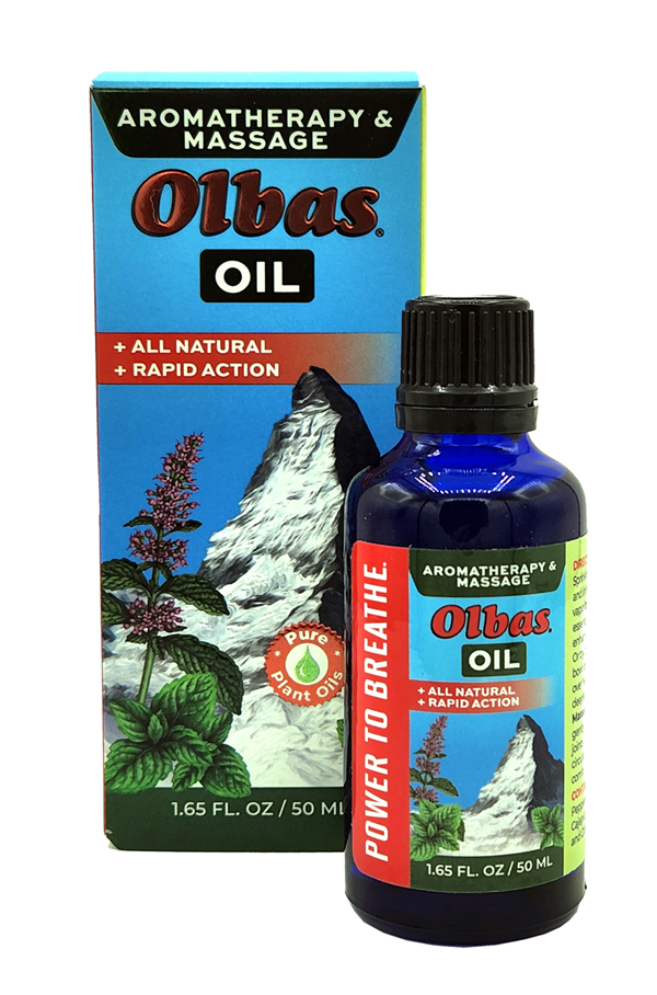 Olbas Oil Inhalant, Massage Oil 1.65 Fl Oz Penn Herb Co. Ltd.