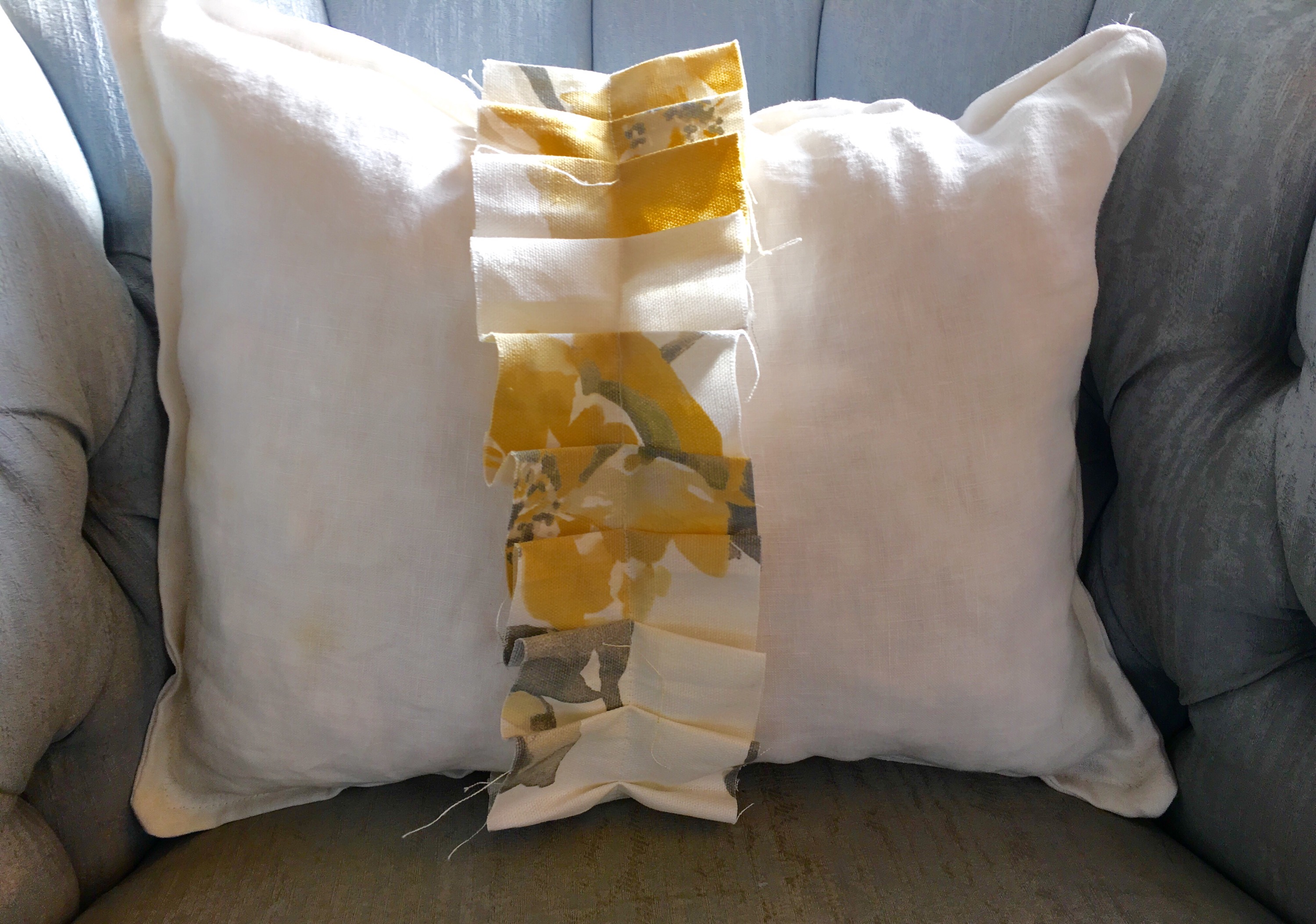 Linen pants and pillows! Pennies of Patience
