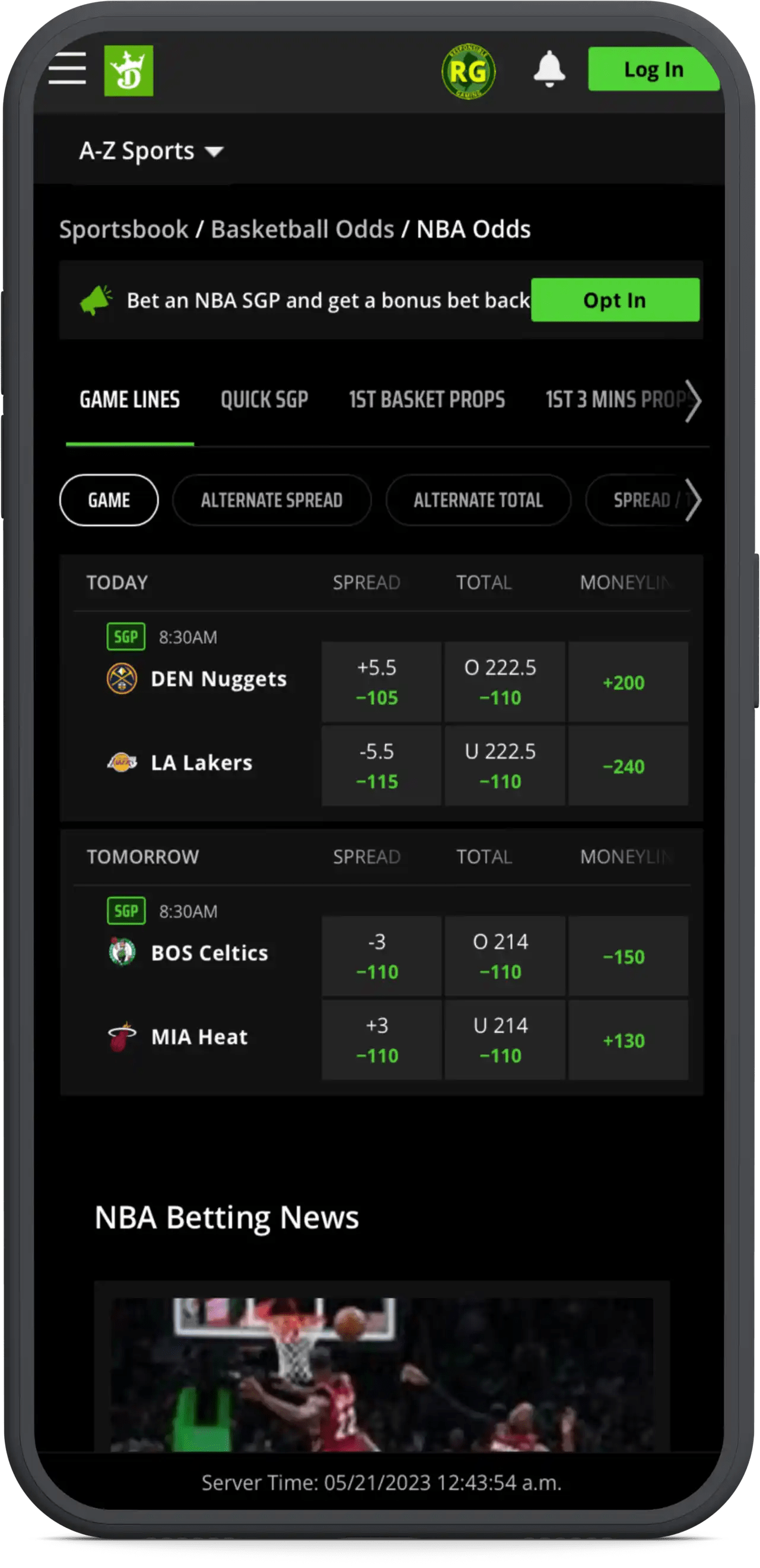 Best NBA Betting Sites & Apps Top Basketball Sportsbooks