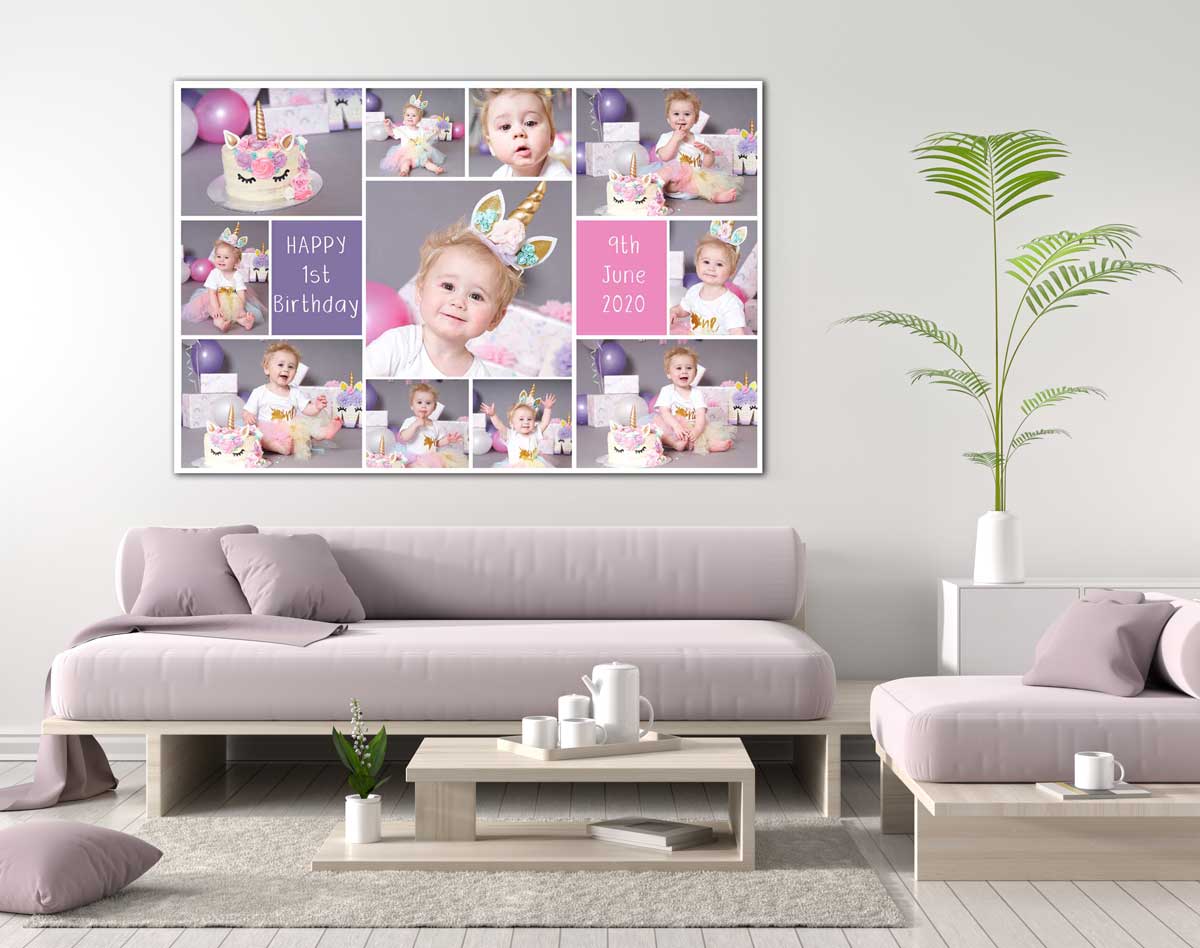 Rectangle Collage Canvas Prints Penn Printing