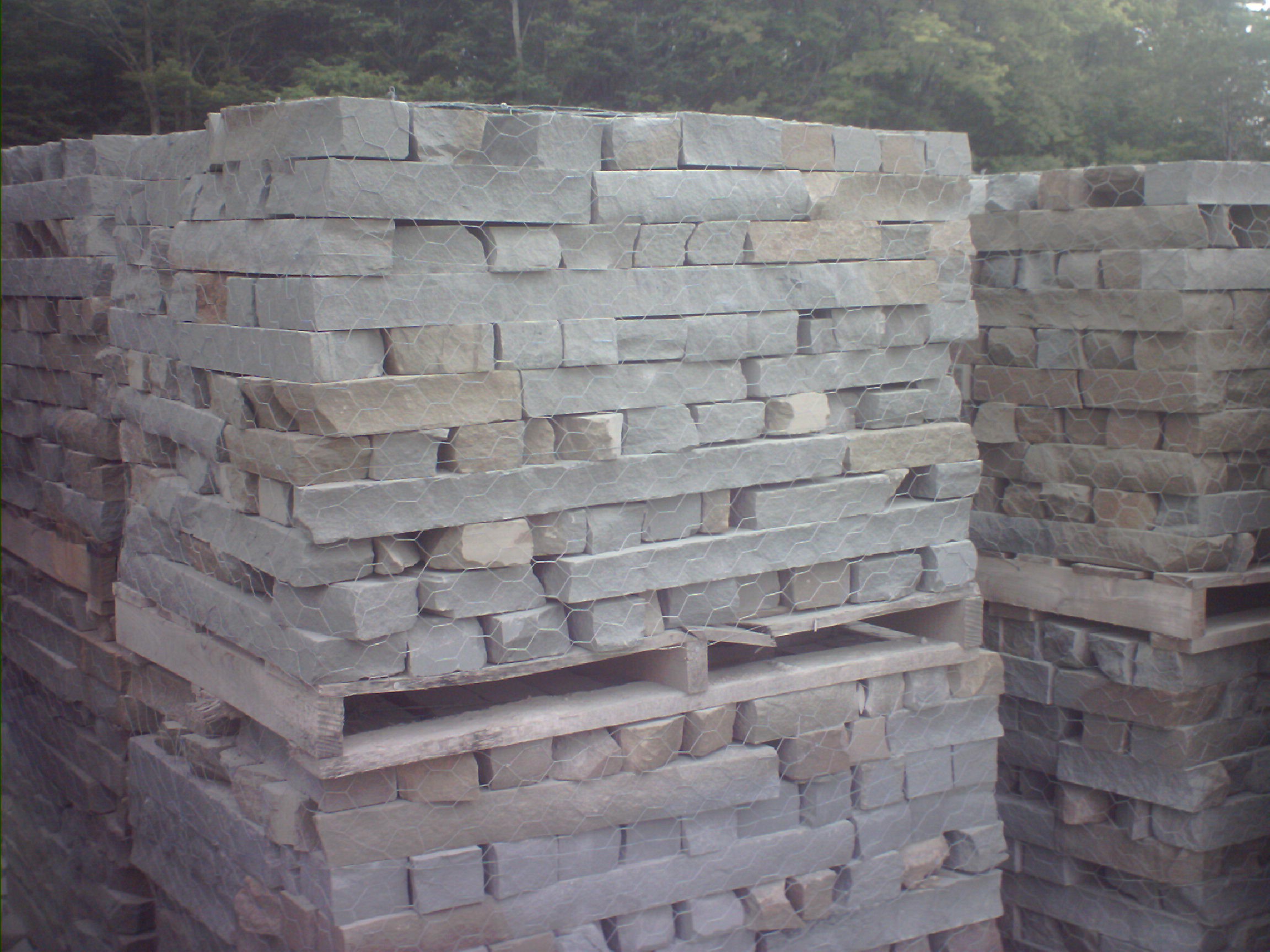 Bluestone prepared and transported all over the world.