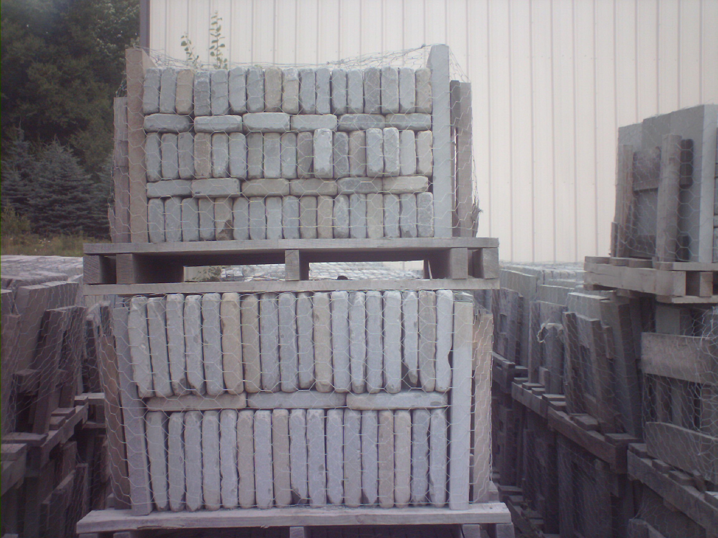 Bluestone prepared and transported all over the world.