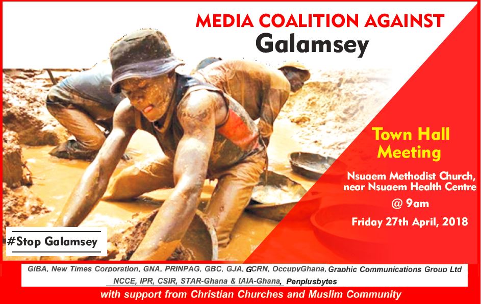 Media Coalition Set to Engage Citizens on the ills Of Galamsey Penplusbytes Leader in