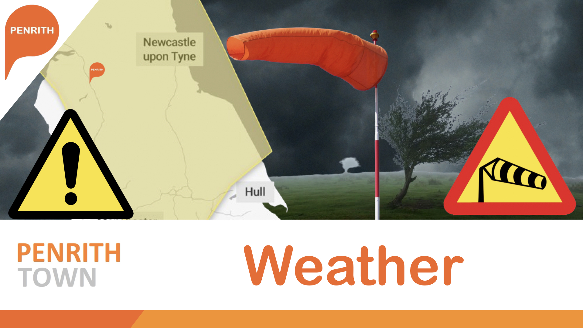 Storm Jocelyn Yellow Weather Warning extended into Early Evening as