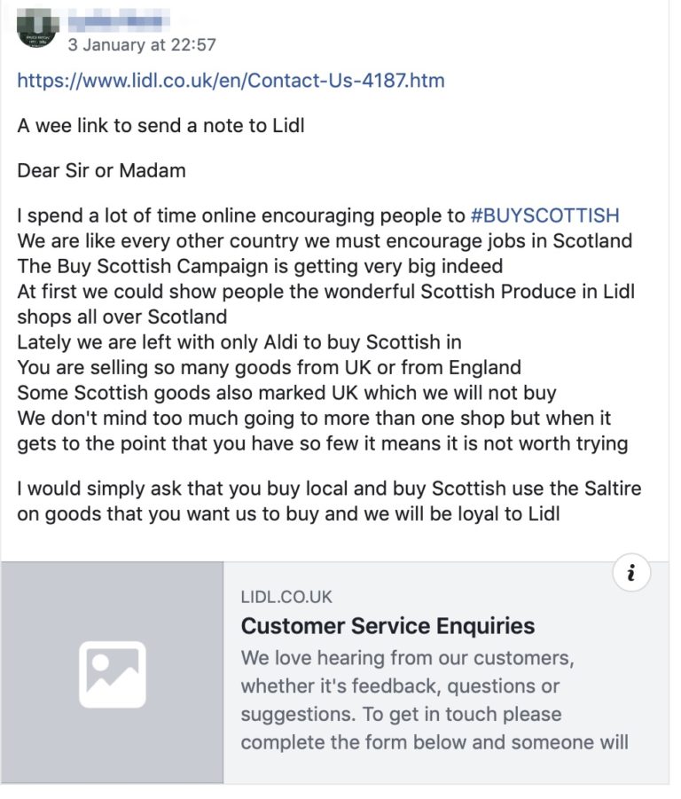 lidl contact customer service