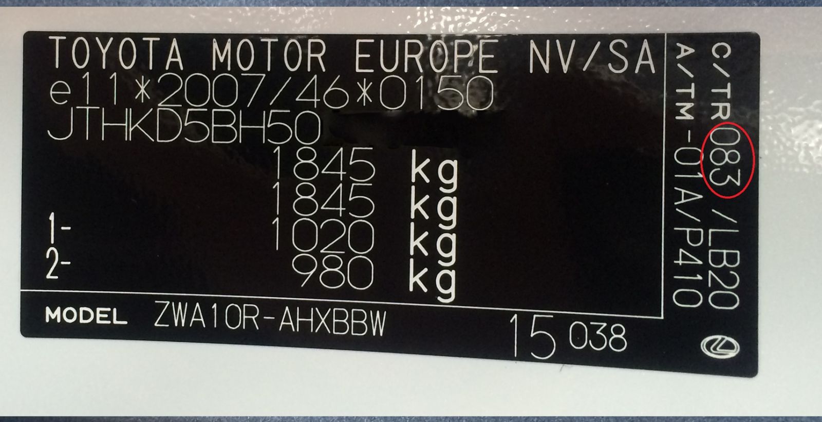 Genuine Lexus Touch Up Paint Stick DARK GREY MICA 1G0 PZ448W1G0109 eBay