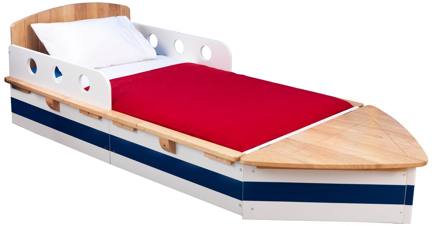Kidkraft Boat Toddler Bed, Junior Beds, Boat Shaped Bed, Novelty