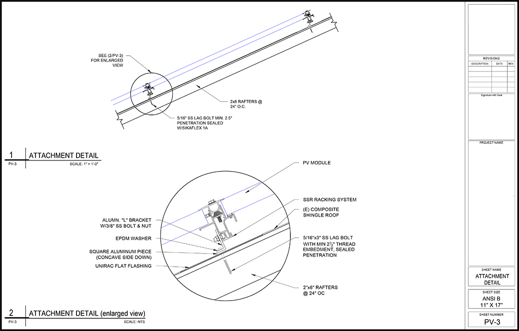 Solar PV Design and Permitting Drafting Services Pentadesk