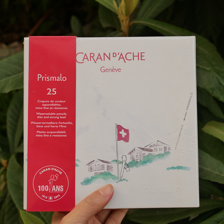 CARAN d'ACHE卡達｜100週年限定款Prismalo水性色鉛筆25色– 鋼筆工作室