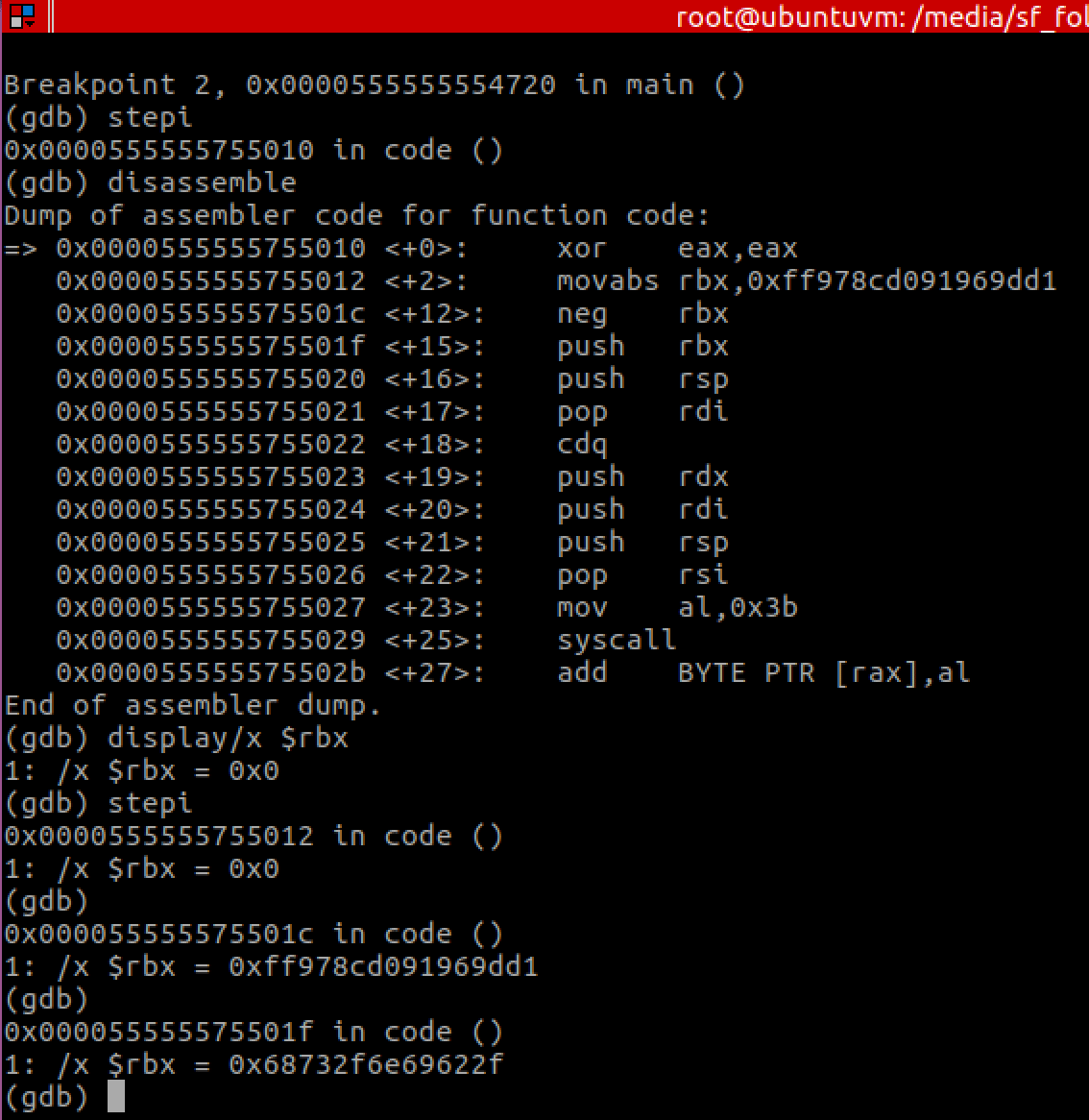 Polymorphic and smaller versions of three shellstorm’s x64 shellcodes
