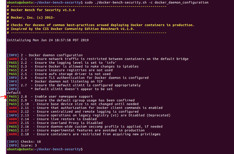How To Quickly Run a Basic Security Audit Against Docker