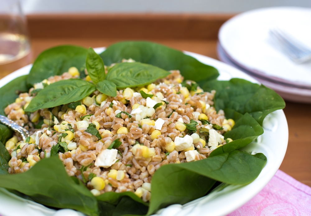 Indian Summer Farro Salad penthouse kitchen
