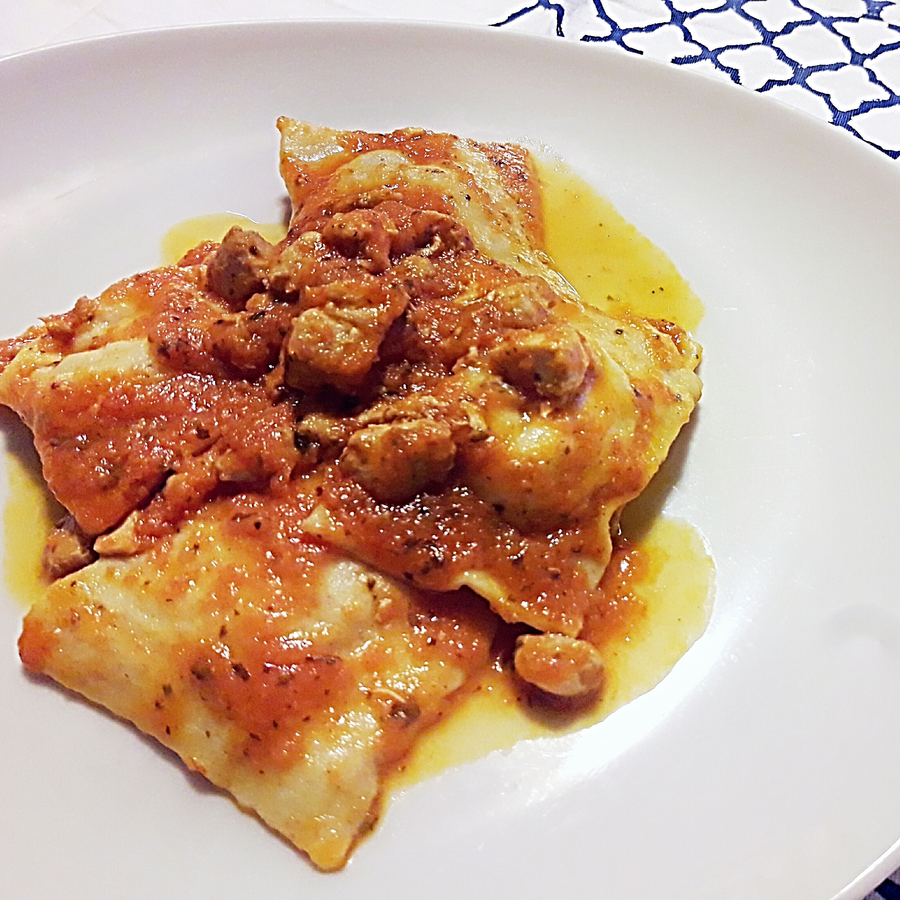 Pasta Con Sugo Di Ricciola