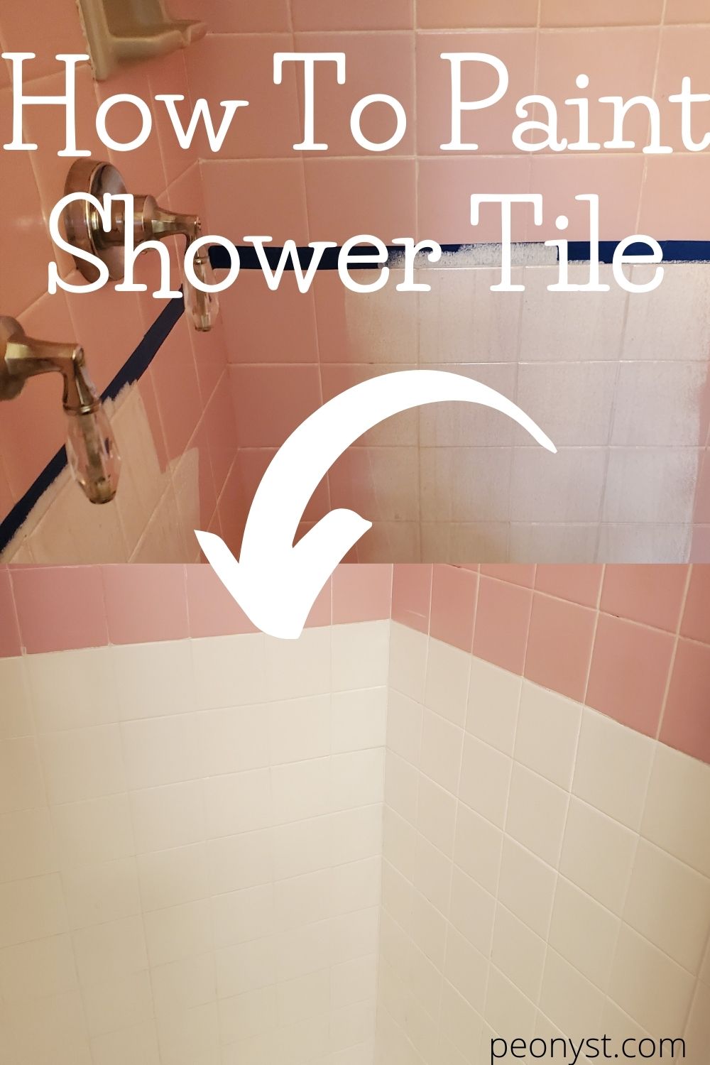 How To Paint Shower Tile (Does It Work) — Peony Street
