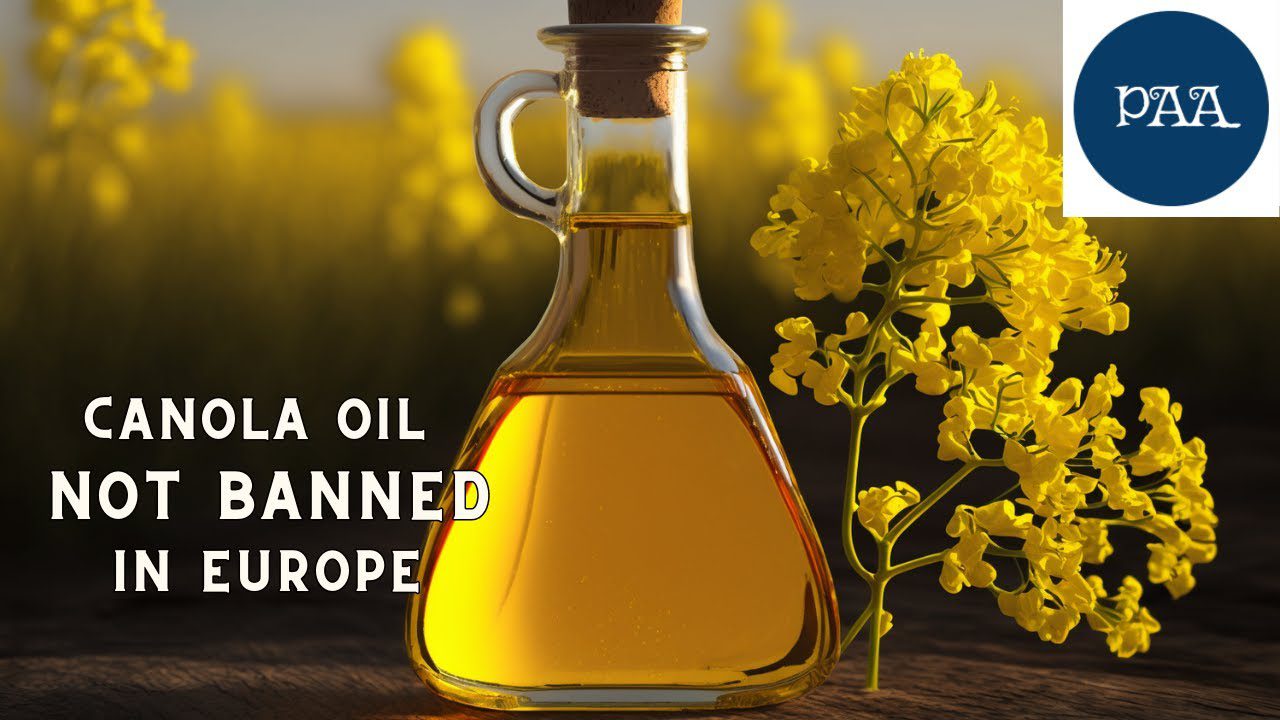Why Canola oil is NOT Banned in Europe? What People Also Ask?