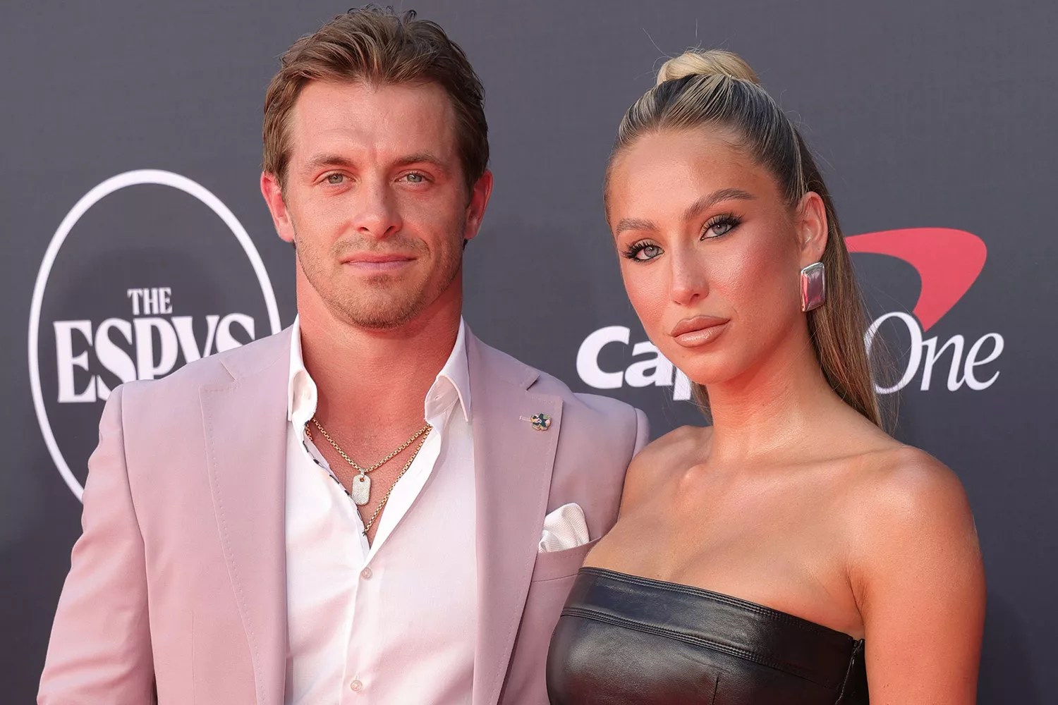 Braxton Berrios and Alix Earle attend The 2023 ESPY Awards at Dolby Theatre on July 12, 2023 in Hollywood