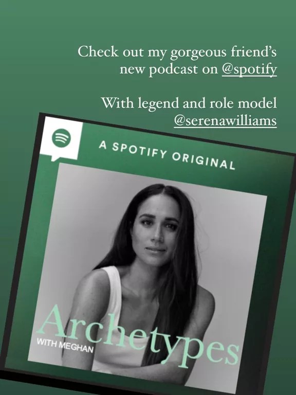 Lindsay Jill Roth shows support for friend Meghan Markle and her new Spotify podcast