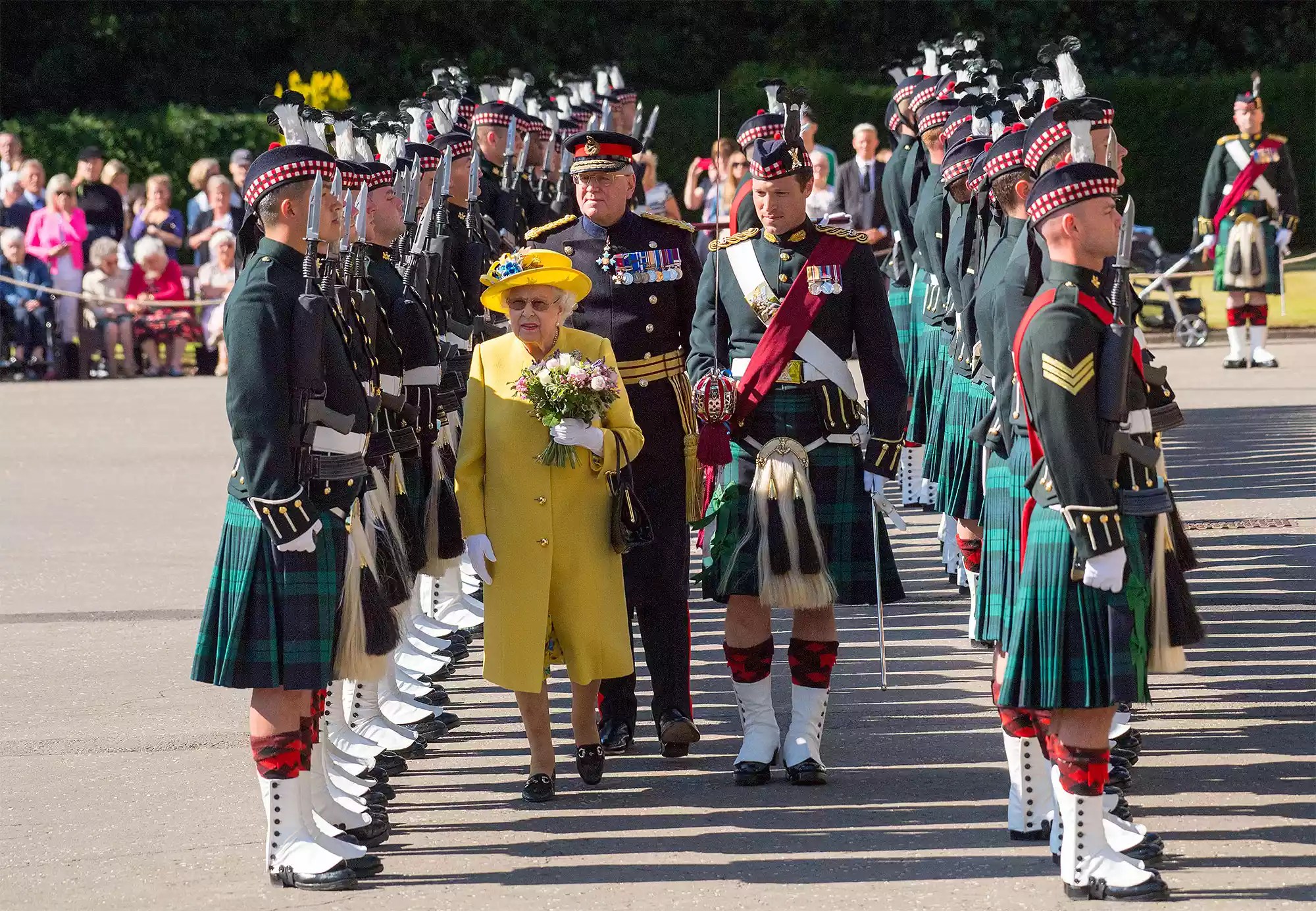 The Queen Attends the Ceremony of the Keys in Edinburgh