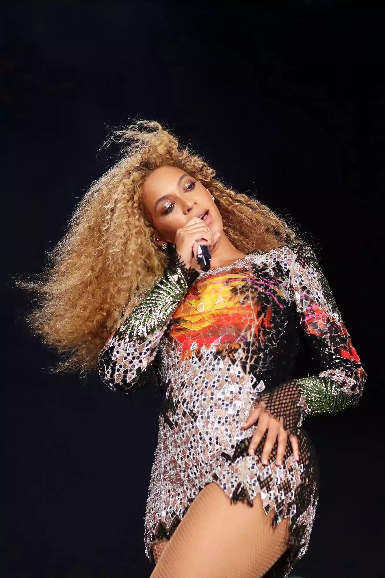 Beyonce and Jay-Z in concert, &lsquo;On The Run II Tour&rsquo;, Barcelona, Spain - 11 Jul 2018