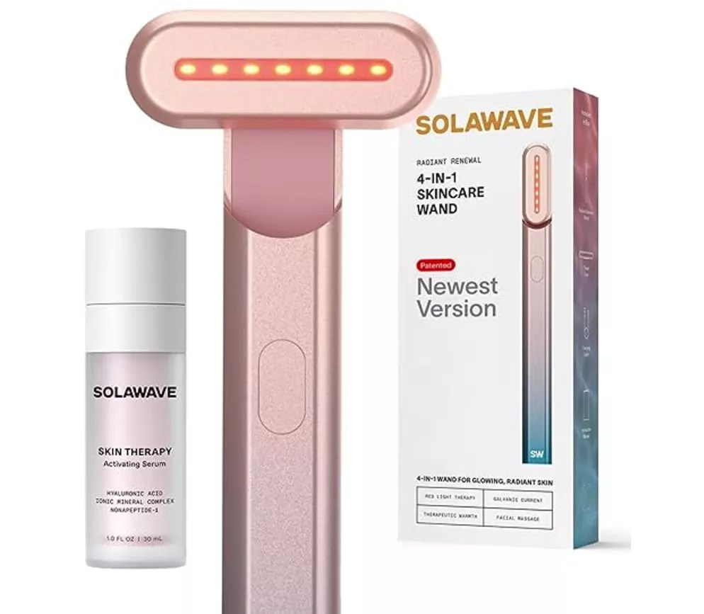 Solawave 4 in 1 Red Light Therapy Wand Kit