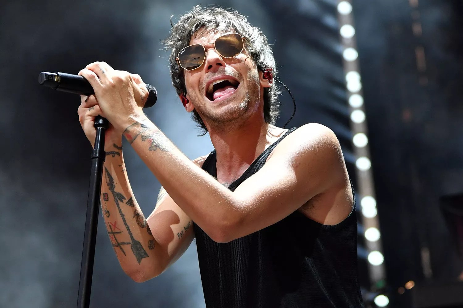 Louis Tomlinson performs live in concert at Forest Hills Stadium in Queens, New York City, on July 29th 2023.