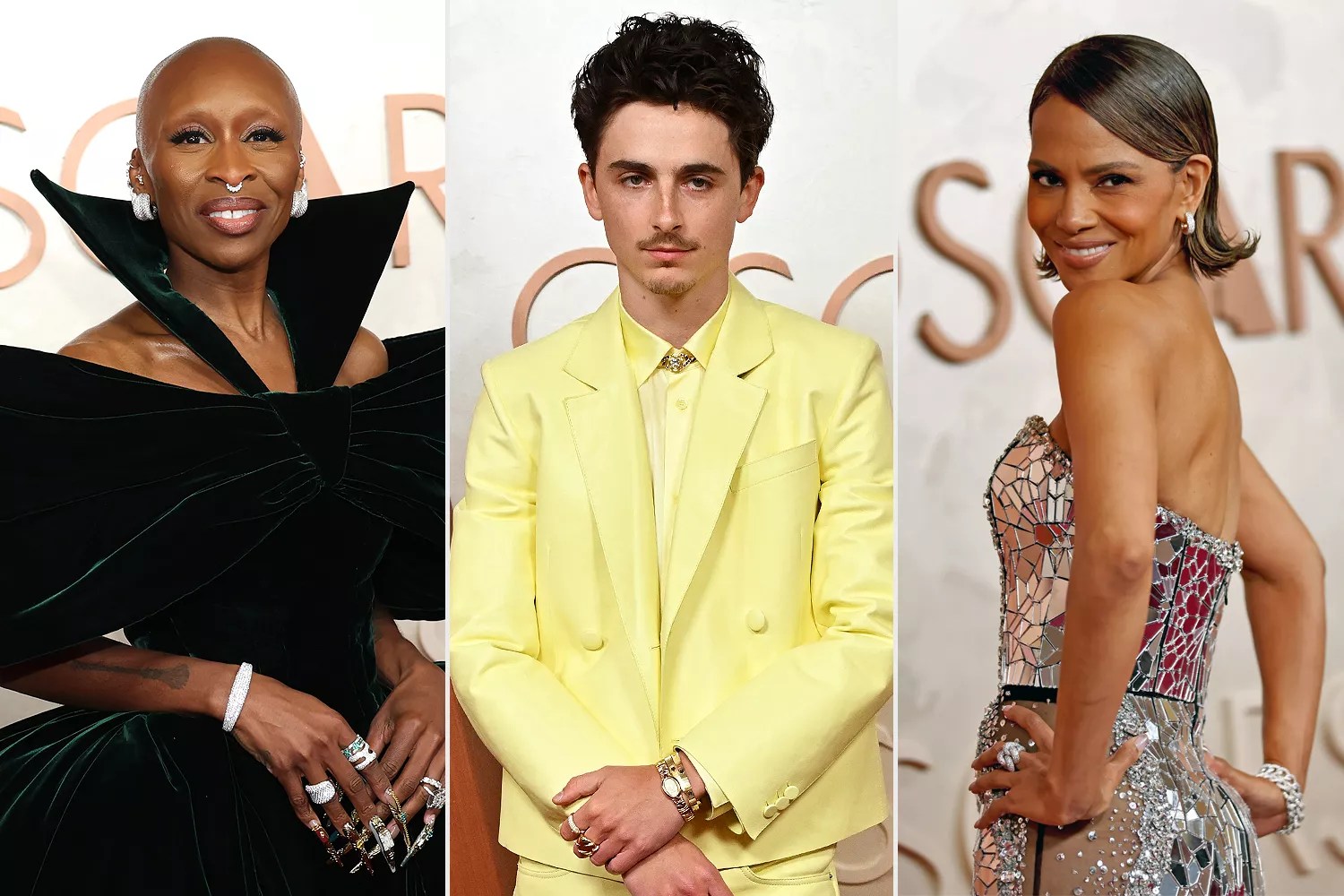 Timothée Chalamet attends the 97th Annual Oscars at Dolby Theatre on March 02, 2025 in Hollywood, California