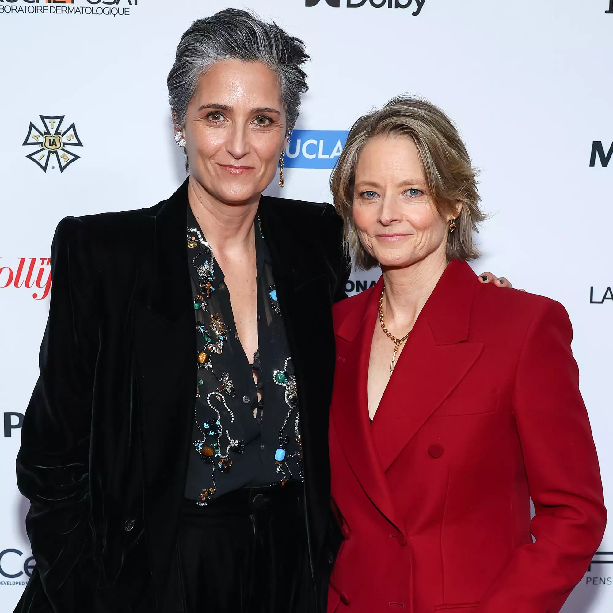Alexandra Hedison and Jodie Foster attend MPTF&rsquo;s 22nd Annual Night Before at Fox Studio Lot