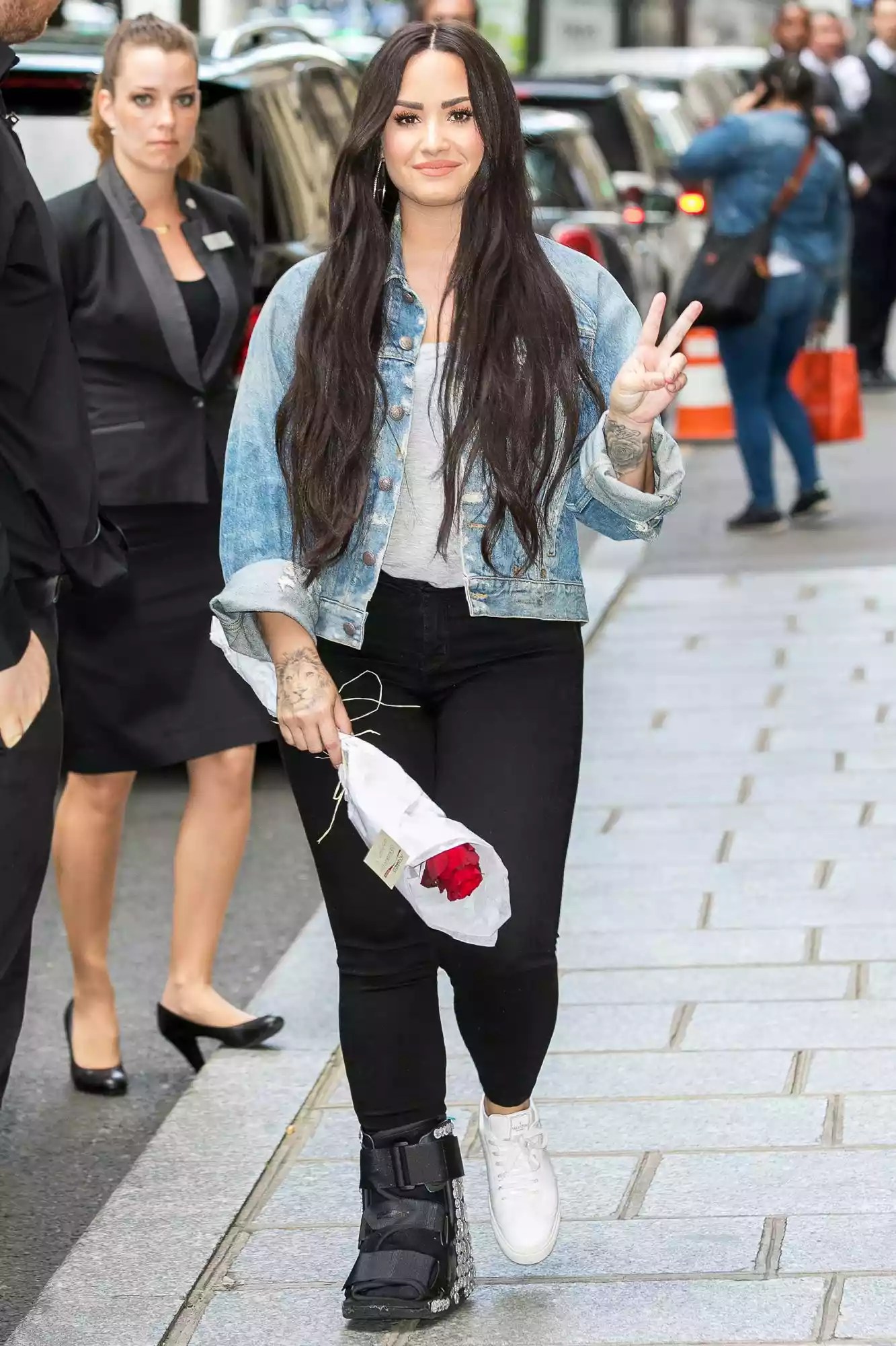 Celebrity Sightings In Paris - June 4, 2018