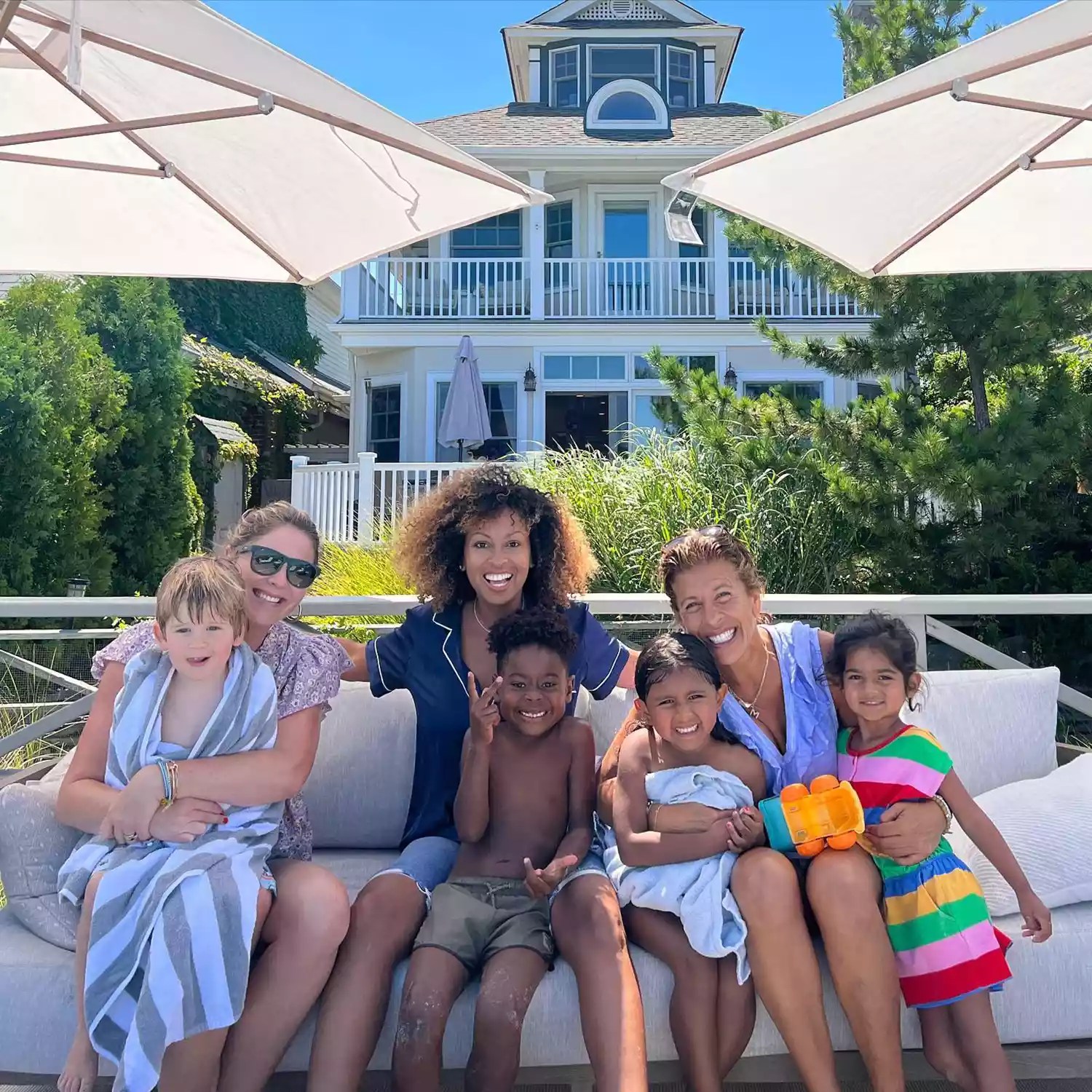 Hoda Kotb and Jenna Bush Hager on trip with kids