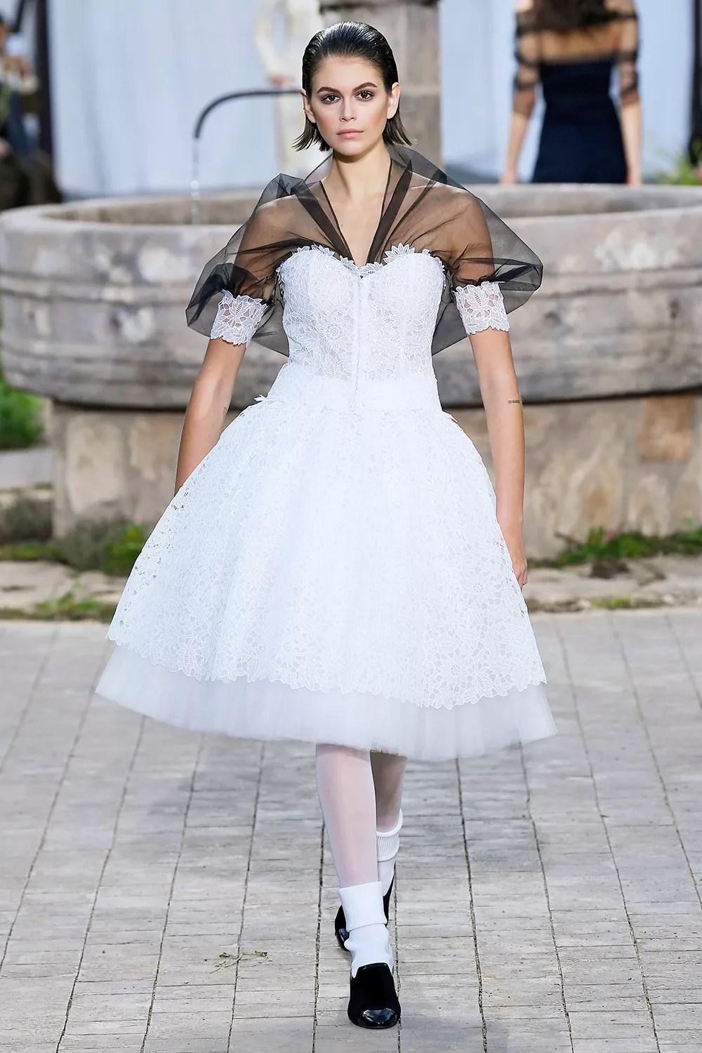 Kaia Gerber on the catwalk Chanel show, Runway, Spring Summer 2020, Haute Couture Fashion Week, Paris, France - 21 Jan 2020
