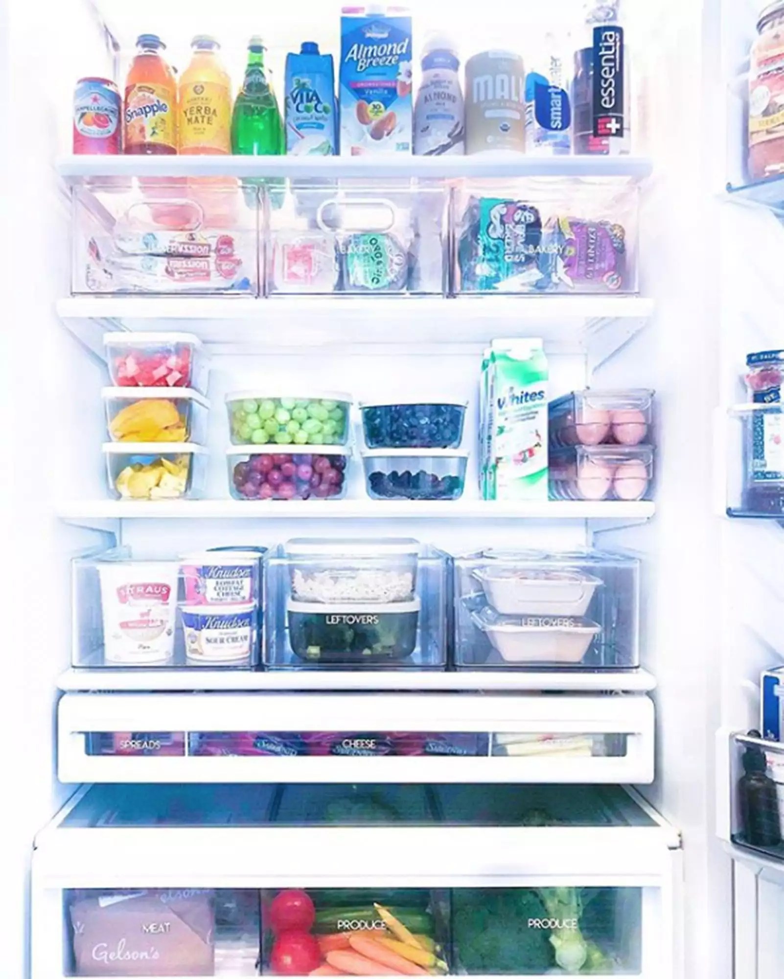 Khloe Kardashian fridge