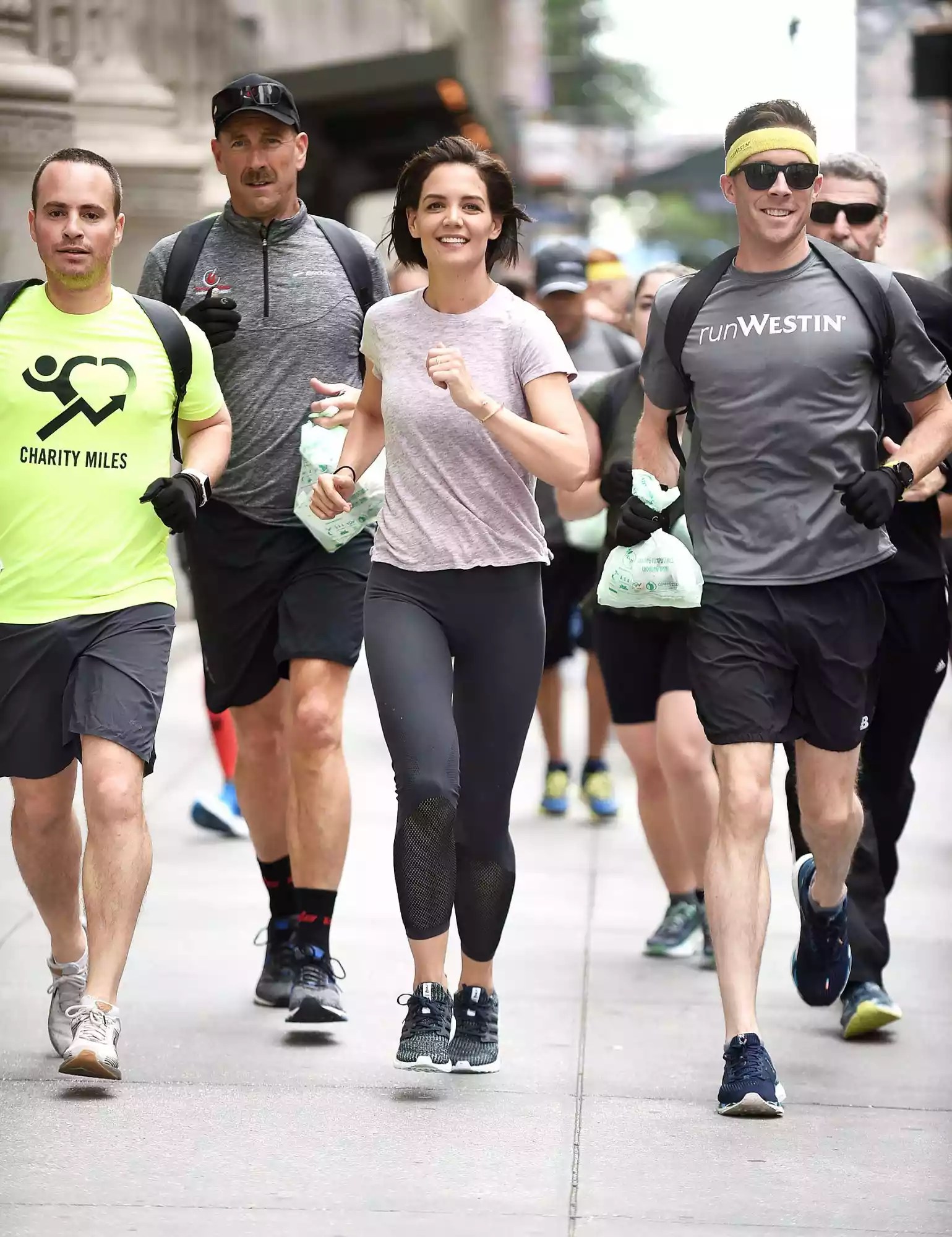 Katie Holmes johns Westin Hotels &amp; Resorts ton Global Running Day