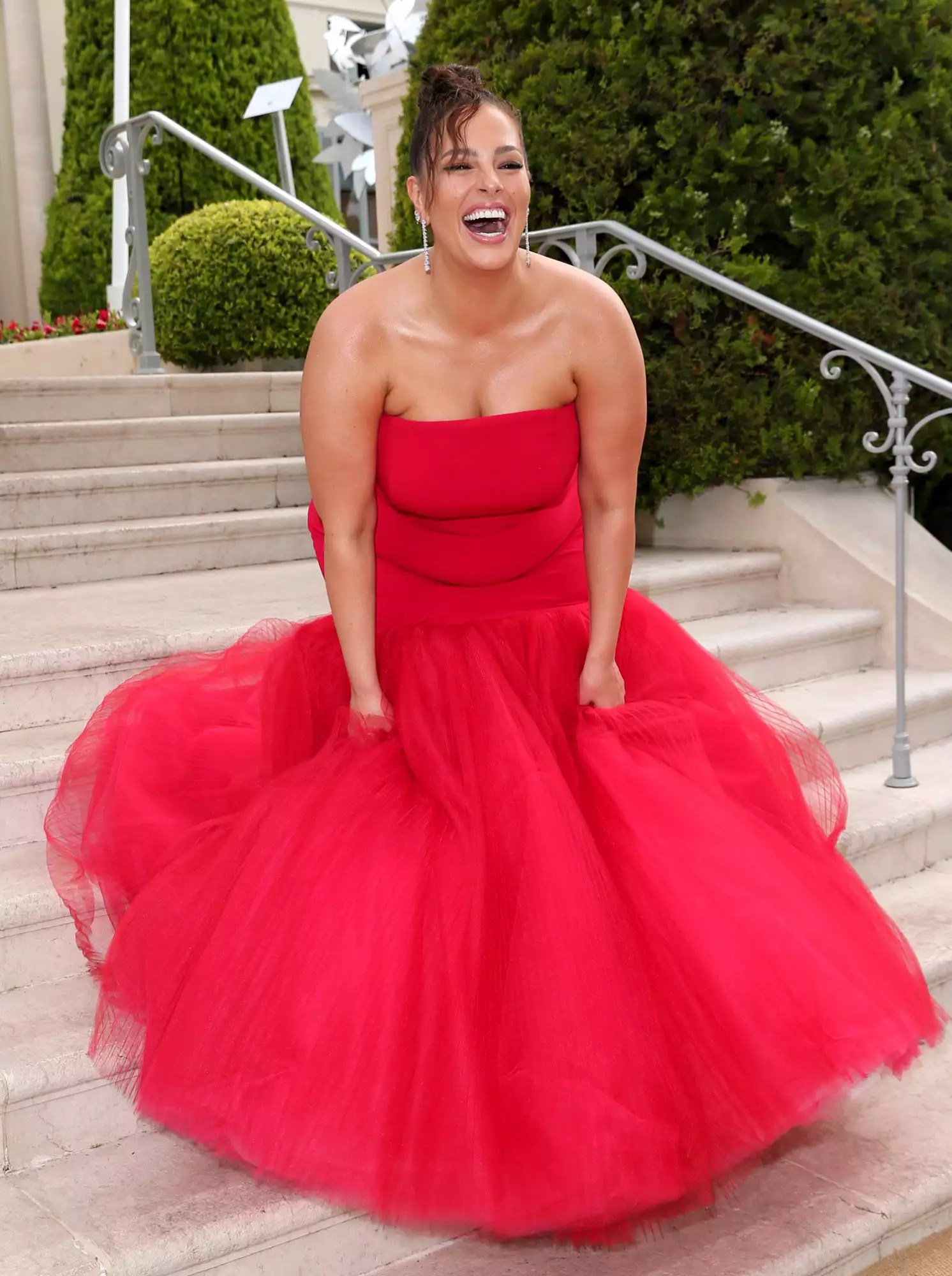 Ashley Graham attends amfAR Gala Cannes 2022
