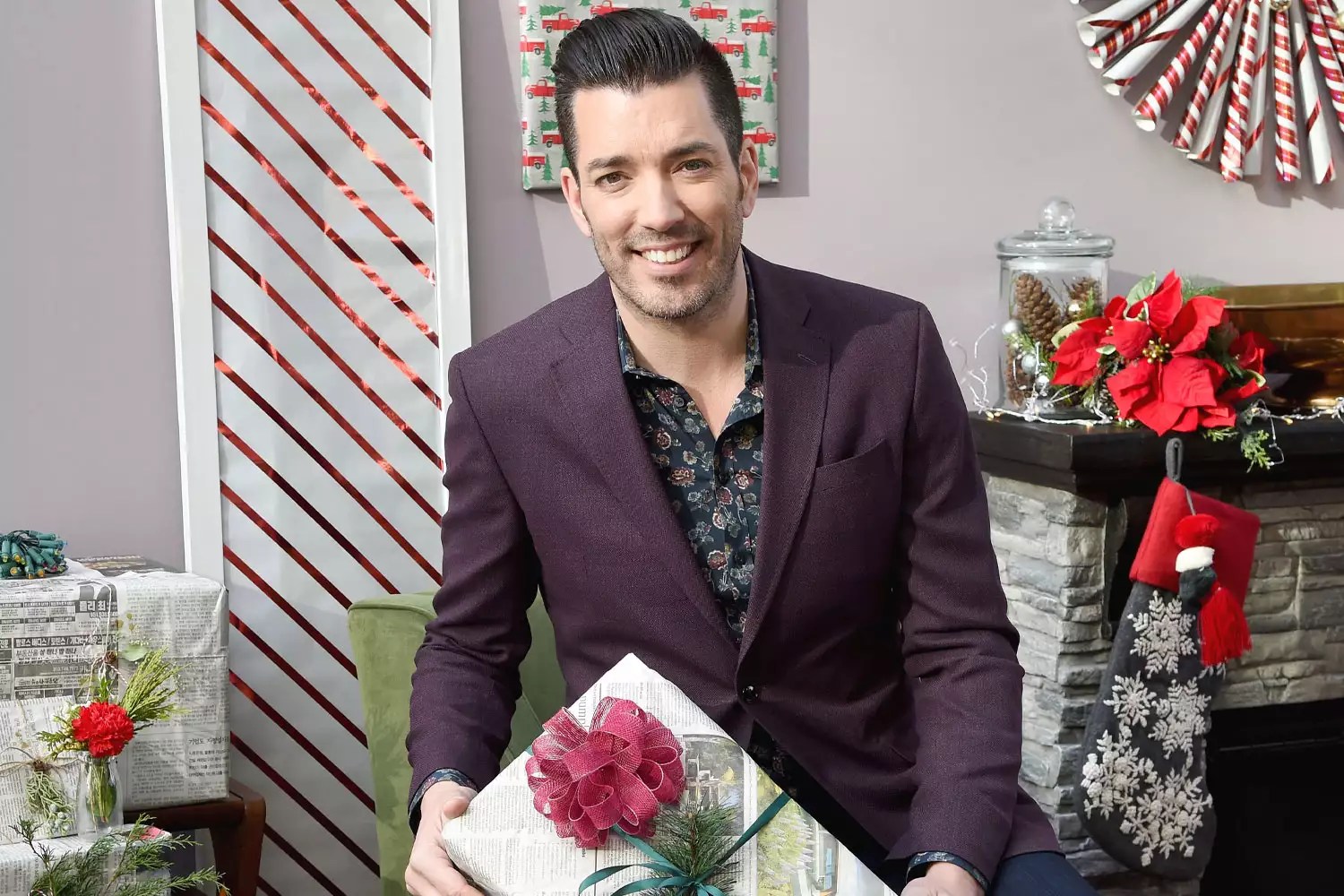 Jaguar and Jonathan Scott, Host of HGTV&rsquo;S Property Brothers, Celebrate Sustainability This Holiday Season with 9 Ways to Make Your Holiday&rsquo;s More Eco-friendly at ROW DTLA on December 02, 2019 in Los Angeles, California.