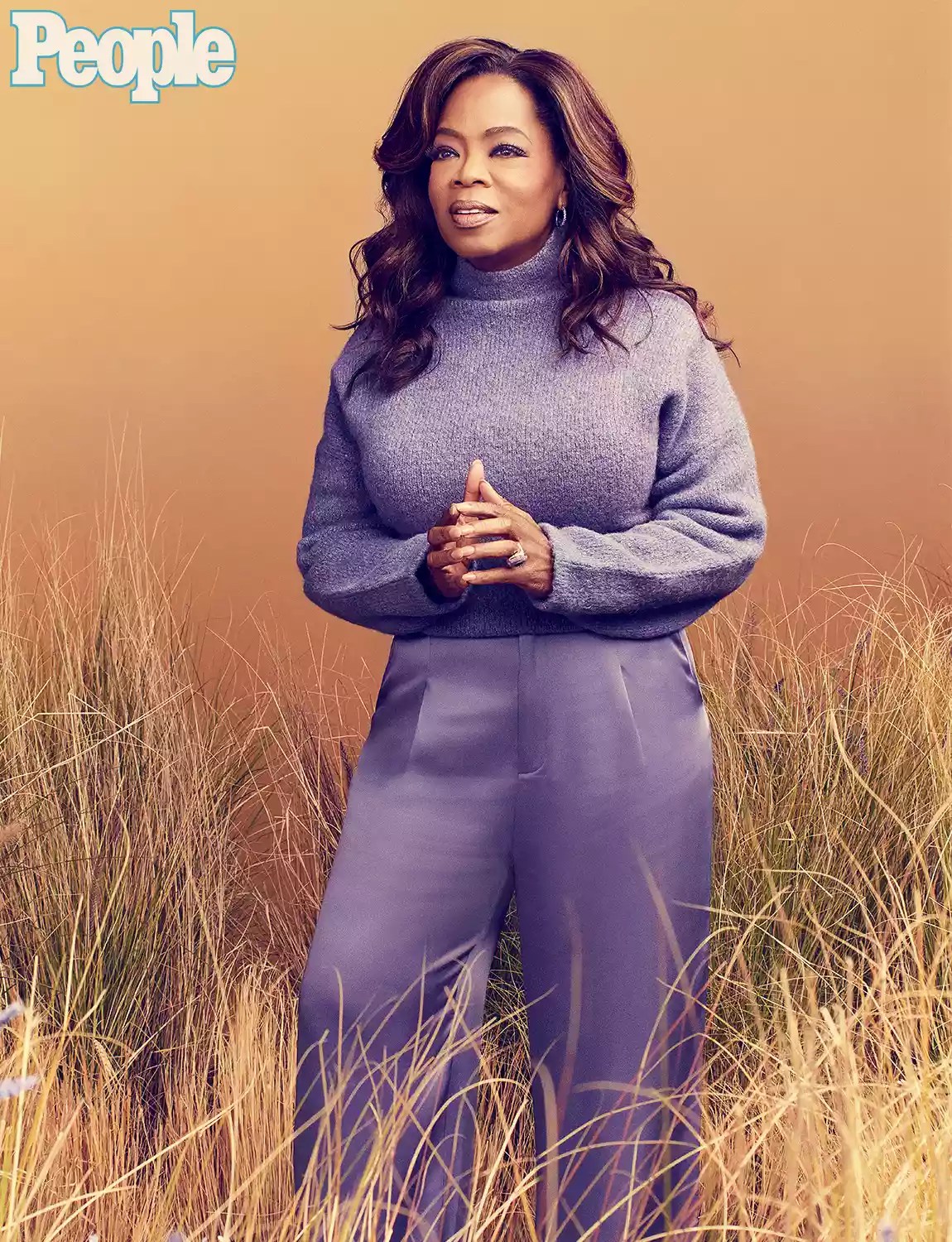 Oprah Winfrey photographed at Smashbox Studios in Culver City, CA on December 4, 2023
