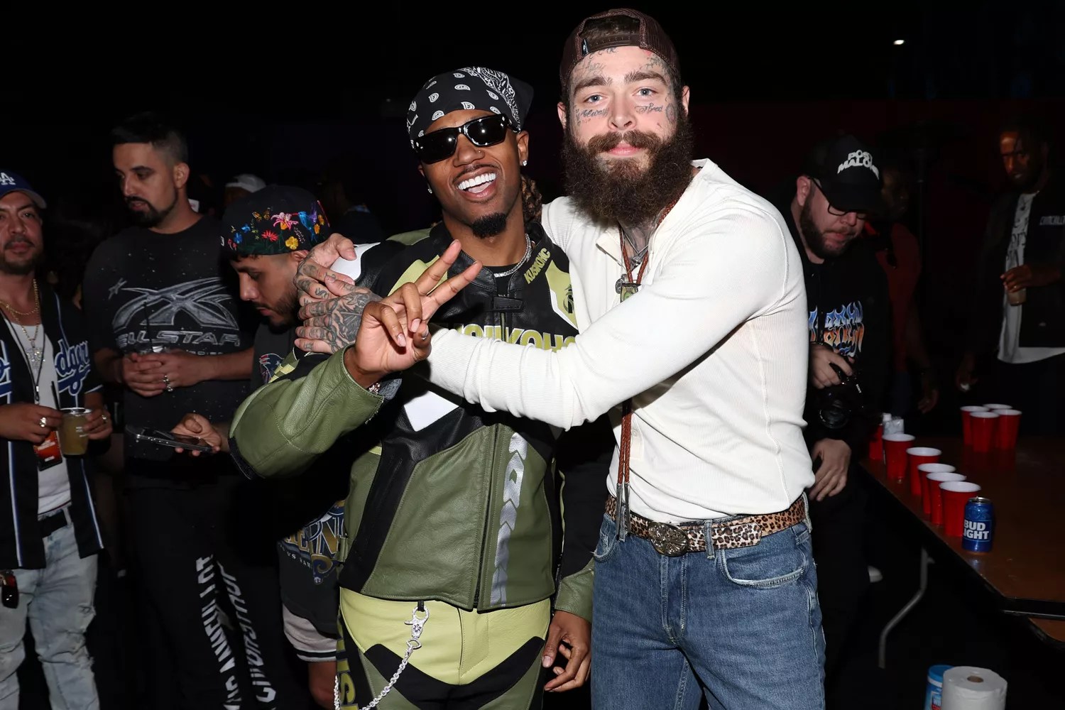 Metro Boomin and Post Malone attend Amazon Music Live Concert Series 2023 on October 12, 2023 in Los Angeles, California