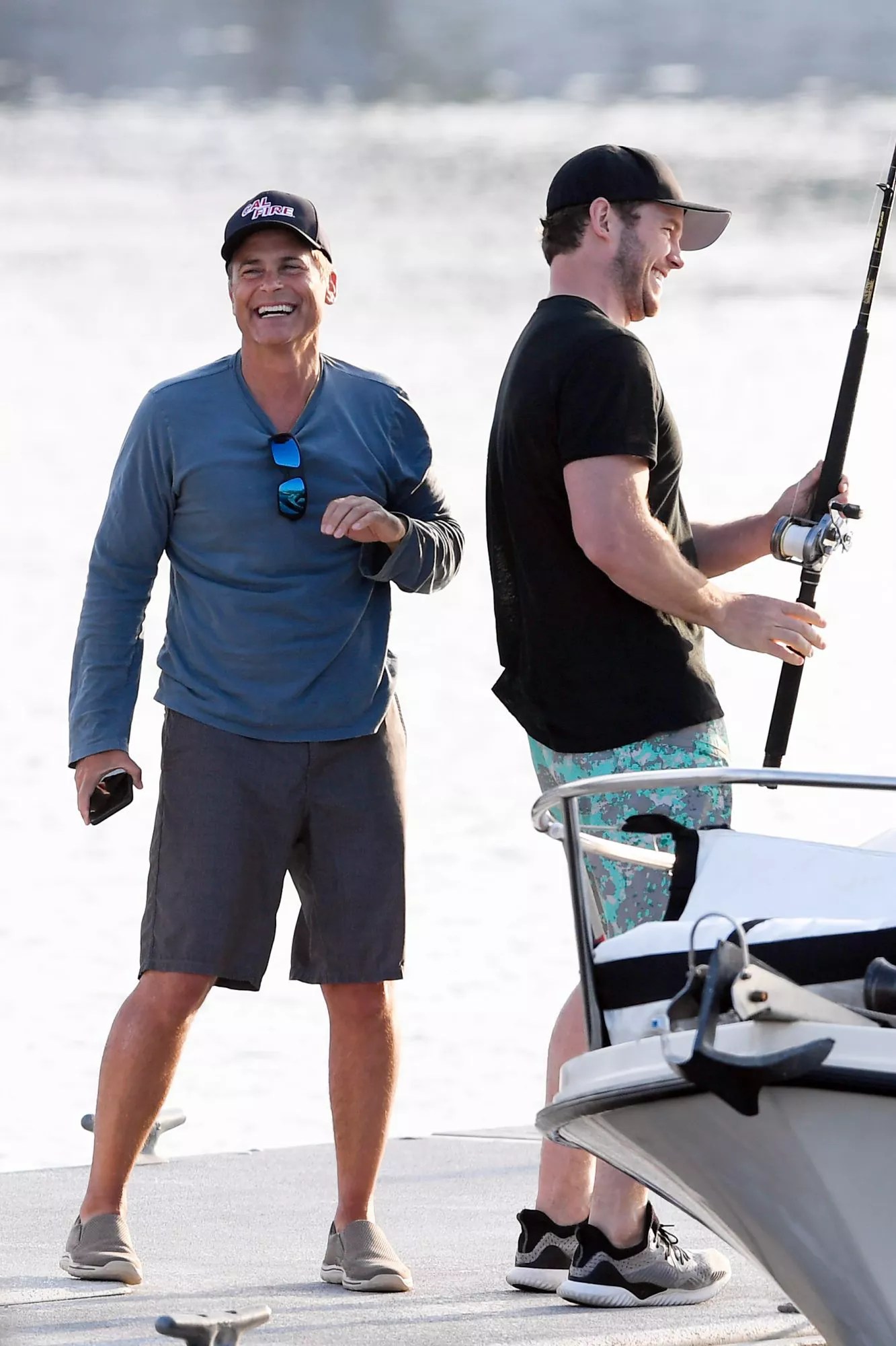 EXCLUSIVE: Chris Pratt and Rob Lowe have a &ldquo;Parks and Recreation&rdquo; reunion