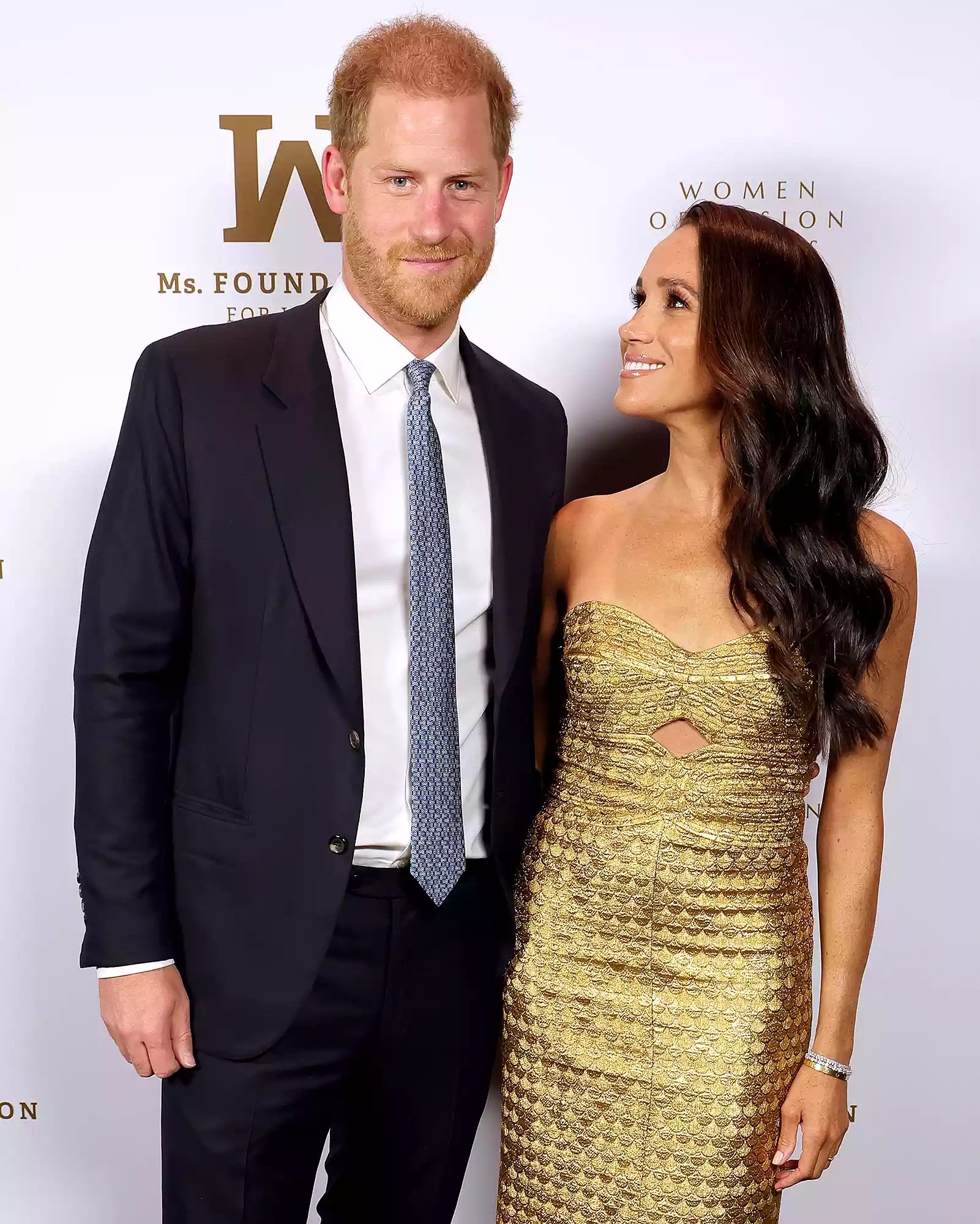 Prince Harry and Meghan markle attend the Ms Foundation Women of Vision Awards