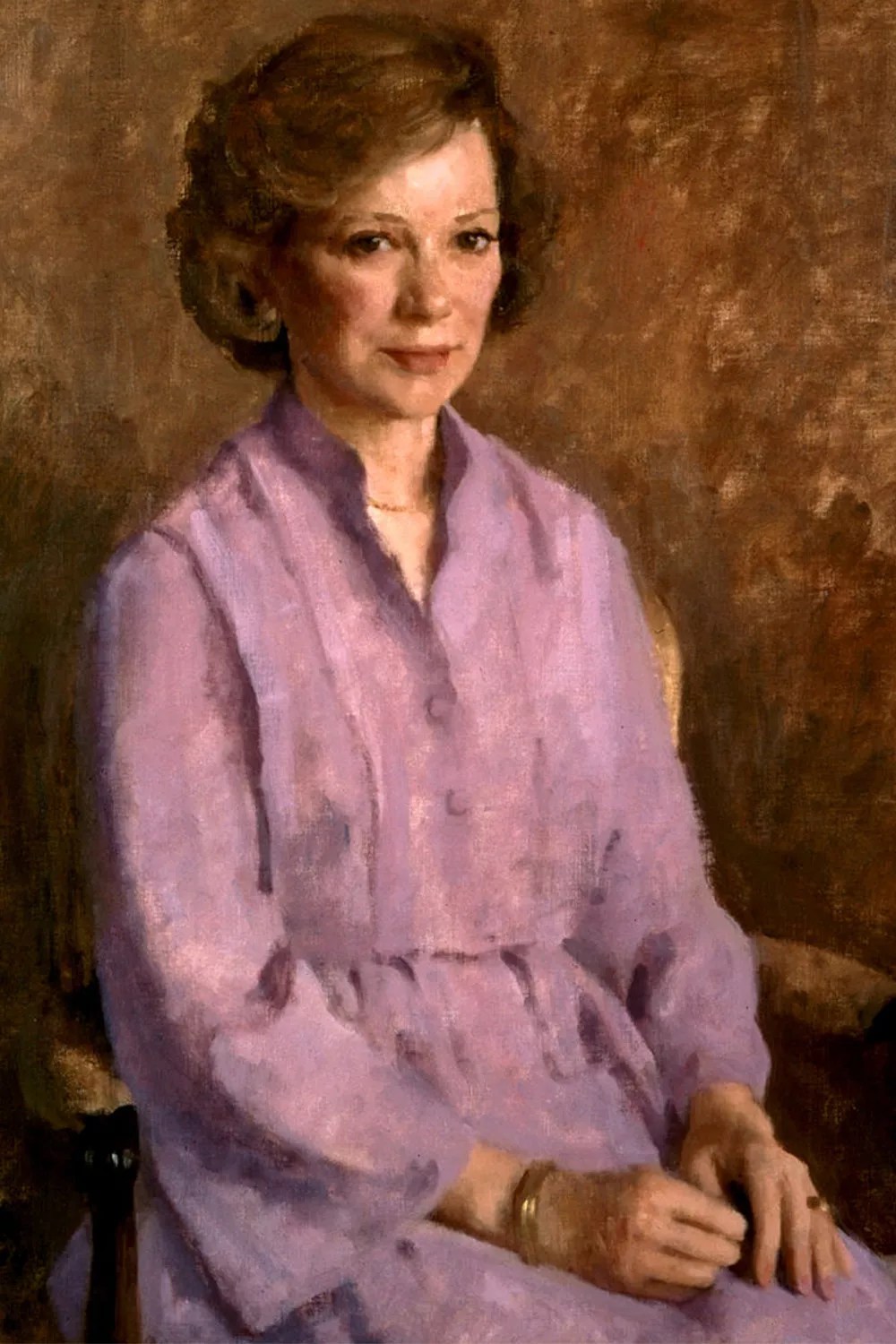 artist George Augusta date of work 1984 medium oil paint type Portrait credit White House Collection/White House Historical Association