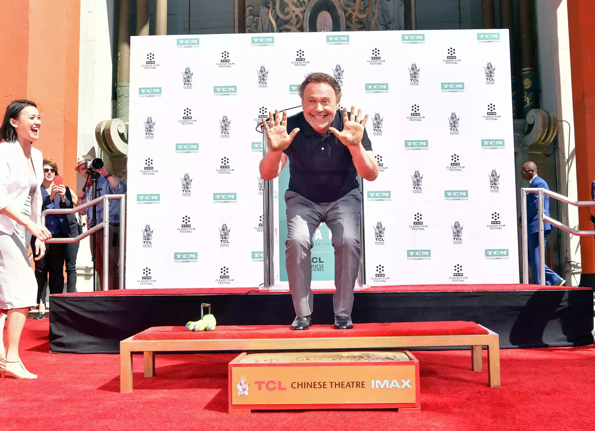2019 10th Annual TCM Classic Film Festival - Hand and Footprint Ceremony: Billy Crystal
