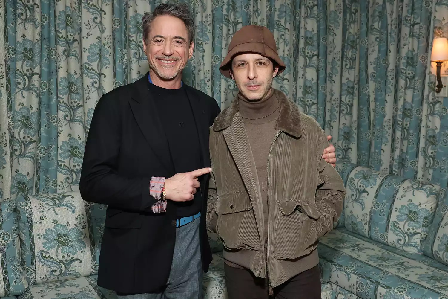 Robert Downey Jr. and Jeremy Strong seen at a Special Screening of &ldquo;The Apprentice&rdquo;
